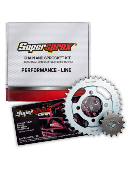 KIT TRANSMISIÓN SUPERSPROX YAMAHA YZF-R 125 (08/18)