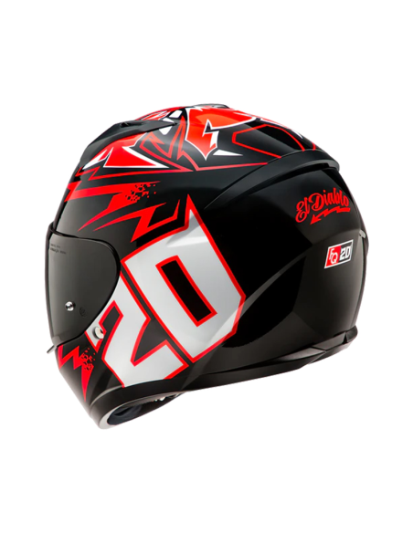 Casco C10 Diablo Mask Mc1 Integral homologado 22.06