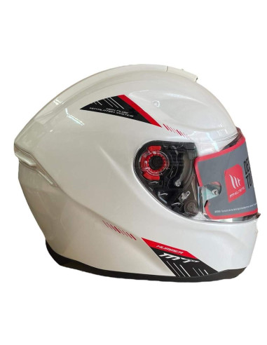 MT HELMETS Casco Exposición OUTLET HUMMER Blanco Talla M
