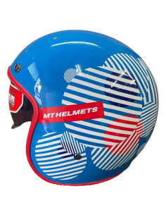 MT HELMETS Casco Exposición OUTLET LEMANS Azul Talla M
