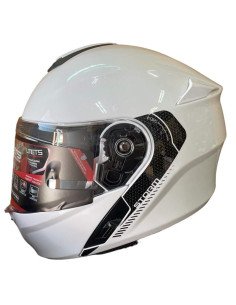 MT HELMETS Casco Exposición OUTLET ATOM Blanco Talla XS