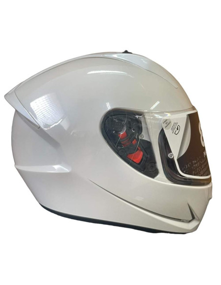 MT HELMETS Casco Exposición OUTLET STINGER Blanco Talla S