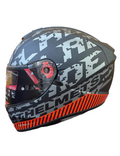MT HELMETS Casco Exposición OUTLET BLADE 2 Naranja y Negro Talla M