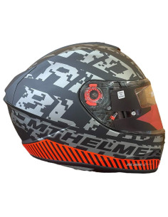 MT HELMETS Casco Exposición OUTLET BLADE 2 Naranja y Negro Talla M 2
