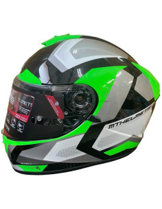 MT HELMETS Casco Exposición OUTLET BLADE 2 Verde y Negro Talla M