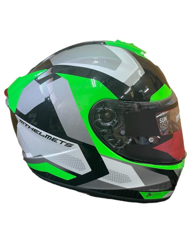 MT HELMETS Casco Exposición OUTLET BLADE 2 Verde y Negro Talla M