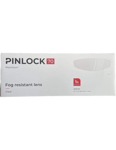 PINLOCK para Casco MT Helmets Atom 2 MT-V-35 MAX Vision 70 Antivhao