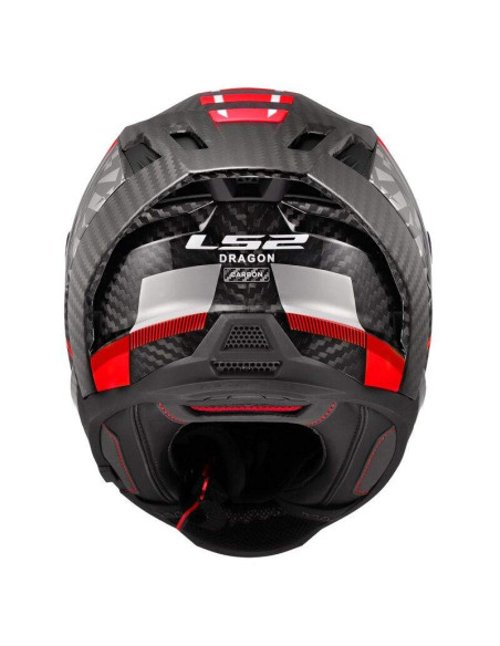 LS2 HELMETS Casco Integral FF807 DRAGON TRAX RED ECE 22.06 HOMOLOGACIÓN