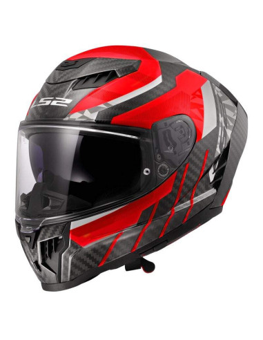 LS2 HELMETS Casco Integral FF807 DRAGON TRAX RED ECE 22.06 HOMOLOGACIÓN
