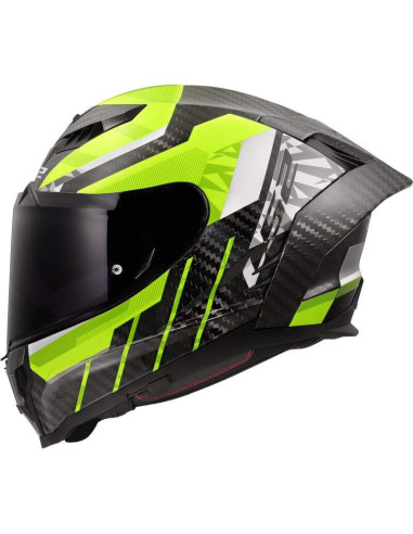 LS2 HELMETS Casco Integral FF807 DRAGON TRAX H-VIS YELLOW ECE 22.06 HOMOLOGACIÓN