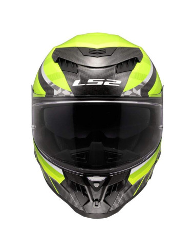 LS2 HELMETS Casco Integral FF807 DRAGON TRAX H-VIS YELLOW ECE 22.06 HOMOLOGACIÓN