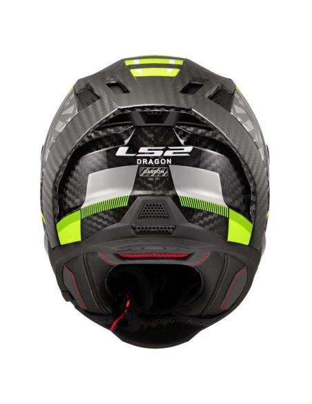 LS2 HELMETS Casco Integral FF807 DRAGON TRAX H-VIS YELLOW ECE 22.06 HOMOLOGACIÓN