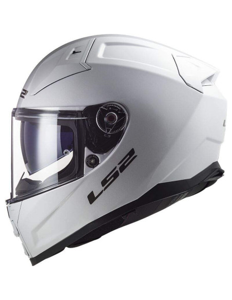 LS2 HELMETS Casco Integral FF811 VECTOR II SOLID WHITE-06 ECE 22.06 HOMOLOGACIÓN