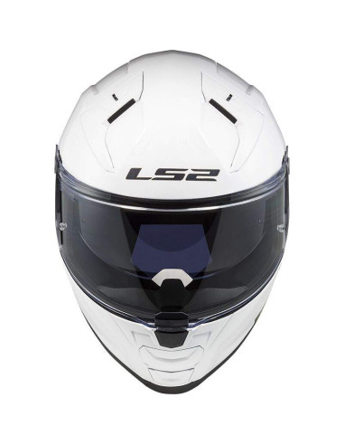 LS2 HELMETS Casco Integral FF811 VECTOR II SOLID WHITE-06 ECE 22.06 HOMOLOGACIÓN