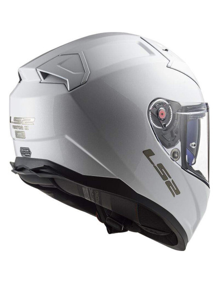 LS2 HELMETS Casco Integral FF811 VECTOR II SOLID WHITE-06 ECE 22.06 HOMOLOGACIÓN