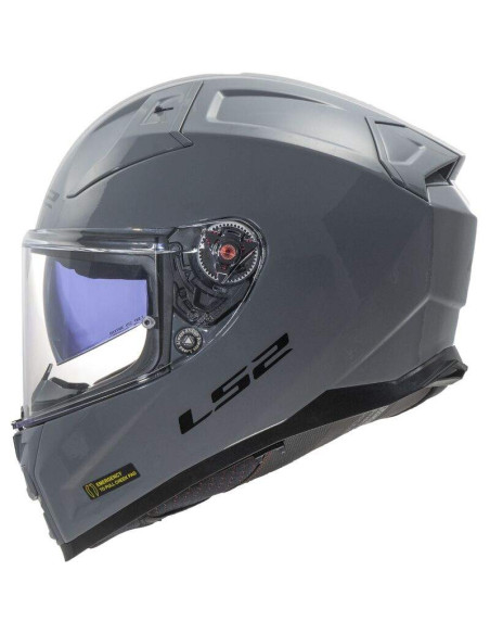 LS2 HELMETS Casco Integral FF811 VECTOR II SOLID NARDO GREY-06 ECE 22.06 HOMOLOGACIÓN