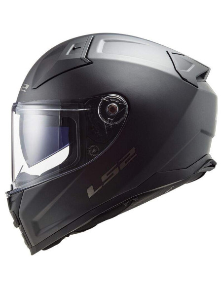LS2 HELMETS Casco Integral FF811 VECTOR II SOLID MATT BLACK-06 INTERCOM. 4X UCS ECE 22.06 HOMOLOGACIÓN