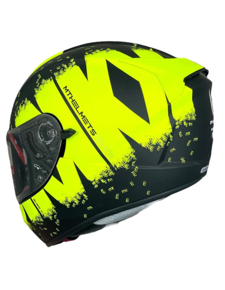 LS2 HELMETS Casco OUTLET Exposición BLADE 2 Negro Mate y Amarillo Talla L