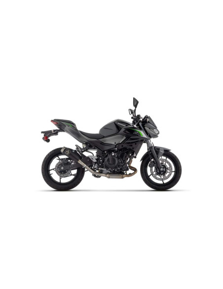 Escape ARROW PRO-Race homologado en nicromo negro para KAWASAKI Z 500 2024 | NINJA 500 2024
