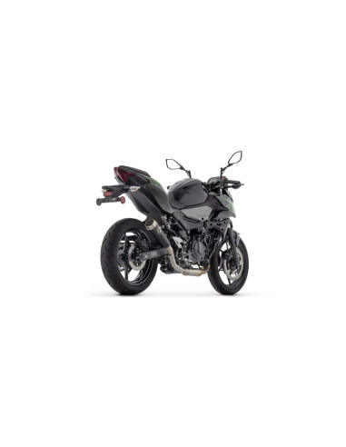 Escape ARROW PRO-Race homologado en nicromo negro para KAWASAKI Z 500 2024 | NINJA 500 2024