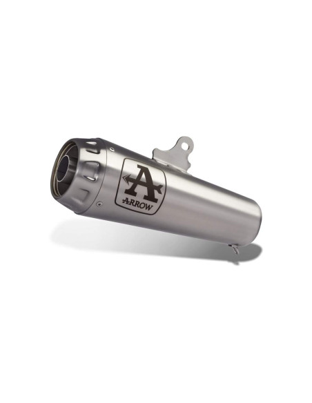 Silencioso ARROW PRO-RACE 71967PRI en nicromo para KAWASAKI Z 500 2024 | NINJA 500 2024