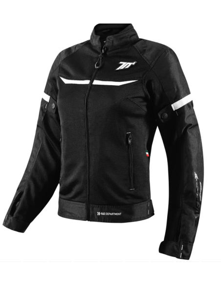 MT HELMETS Chaqueta SD-JR30.2 MOJAVE VERANO RACING Mujer Negra/Blanca