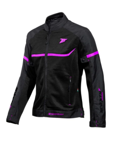 MT HELMETS Chaqueta SD-JR30.2 MOJAVE VERANO RACING Mujer Negra/Fucsia