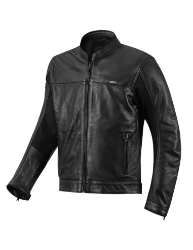 MT HELMETS Chaqueta SD-JL4 LEGEND CLASSIC Piel VERANO Hombre Negro