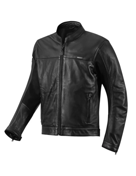 MT HELMETS Chaqueta SD-JL4 LEGEND CLASSIC Piel VERANO Hombre Negro