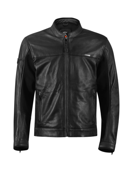 MT HELMETS Chaqueta SD-JL4 LEGEND CLASSIC Piel VERANO Hombre Negro