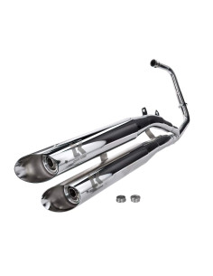 ESCAPE TURBO KIT KYMCO VENOX 250CC CUSTOM 2 SILENCIOSOS
