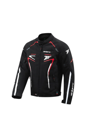 CHAQUETA PISTON NEGRO/ROJO HOMBRE