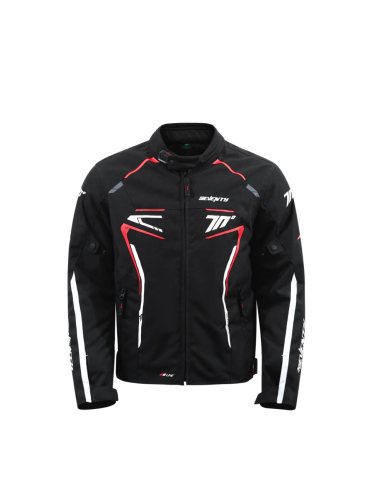 CHAQUETA PISTON NEGRO/ROJO HOMBRE