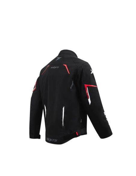 CHAQUETA PISTON NEGRO/ROJO HOMBRE