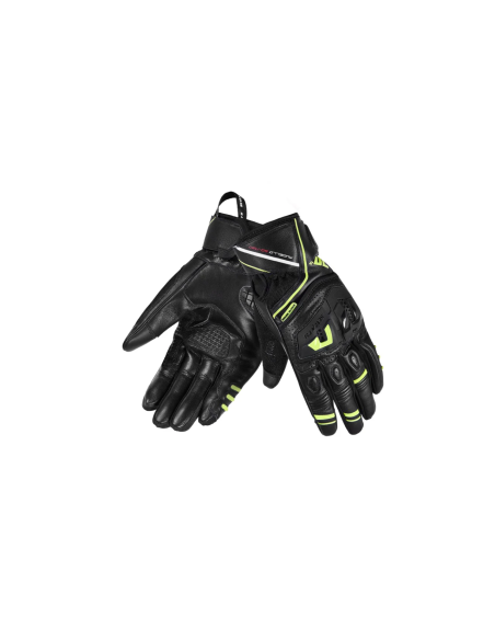 GUANTE SD-N30 MUGELLO HOMBRE NEGRO/AMARILLO FLUOR
