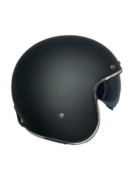 MT HELMETS Casco de OUTLET LEMANS Negro Mate Talla M