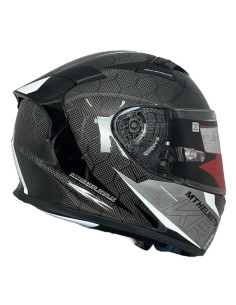 MT HELMETS Casco Integral Exposición OUTLET KRE+ Carbon Snake Negro Talla XL 2