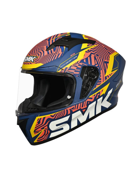 SMK HELMETS Casco Integral Modelo STELLAR FURY Decorado Mate (MA534)