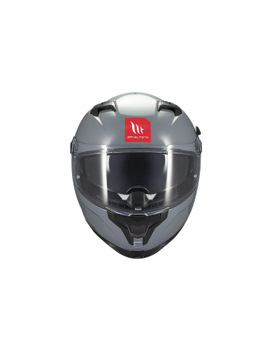 MT HELMETS Casco Integral BRAKER SV SOLID A12 Gris Brillo