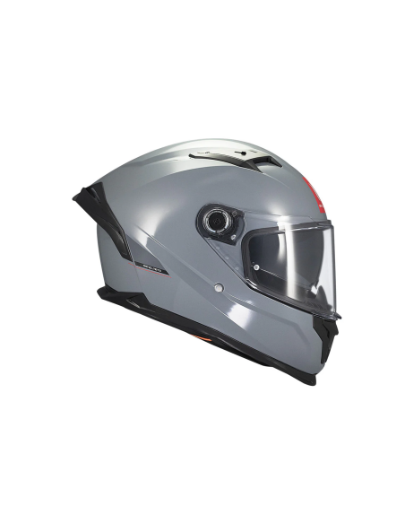 MT HELMETS Casco Integral BRAKER SV SOLID A12 Gris Brillo