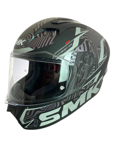 SMK HELMETS Casco Integral Modelo STELLAR FURY Decorado Mate (MA266C)
