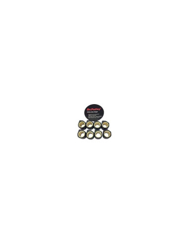 RODILLOS DR PULLEY BLACK PEARL SR CON MEDIDAS Y PESO SR 20X12 (x8) 10gr