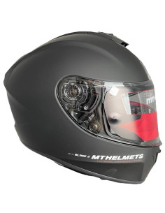 MT HELMETS Casco Integral de OUTLET Exposición BLADE 2 Negro Mate Talla M 2