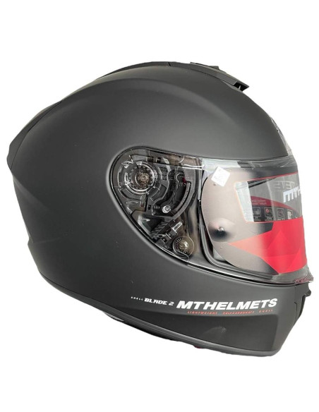 MT HELMETS Casco Integral de OUTLET Exposición BLADE 2 Negro Mate Talla M