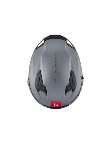 MT HELMETS Casco Integral de OUTLET BRAKER SV SOLID A12 Gris Brillo Talla XS