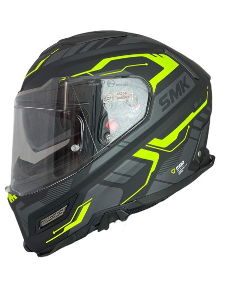 SMK HELMETS Casco Integral Modelo AGNAR TEKTRON Decorado Mate (MA264)
