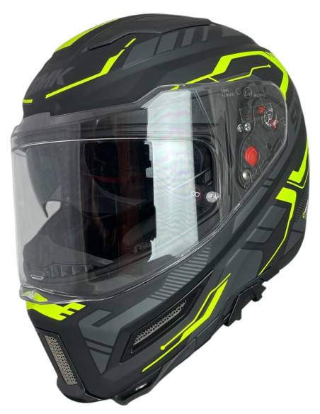 SMK HELMETS Casco Integral Modelo AGNAR TEKTRON Decorado Mate (MA264)