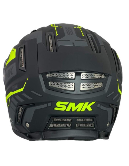 SMK HELMETS Casco Integral Modelo AGNAR TEKTRON Decorado Mate (MA264)