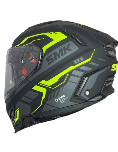 SMK HELMETS Casco Integral Modelo AGNAR TEKTRON Decorado Mate (MA264)