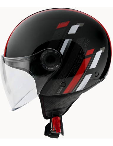 MT HELMETS Casco de Exposición OUTLET STREET SCOPE D5 Rojo Mate Talla M